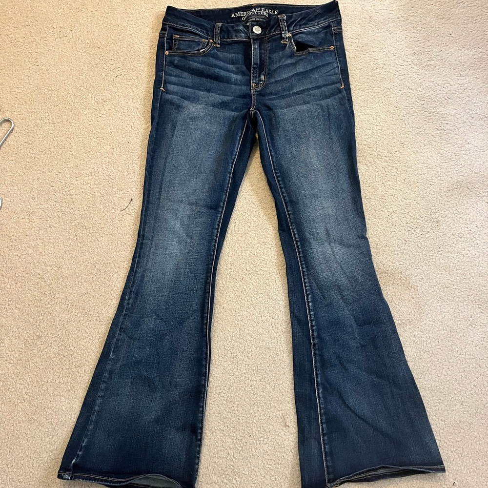 American eagle bell bottom jeans